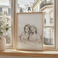 Modern Vintage Art Poster · Flowers, Portrait & Still Life · Classic Wall Art · Gift Idea · Unframed Print