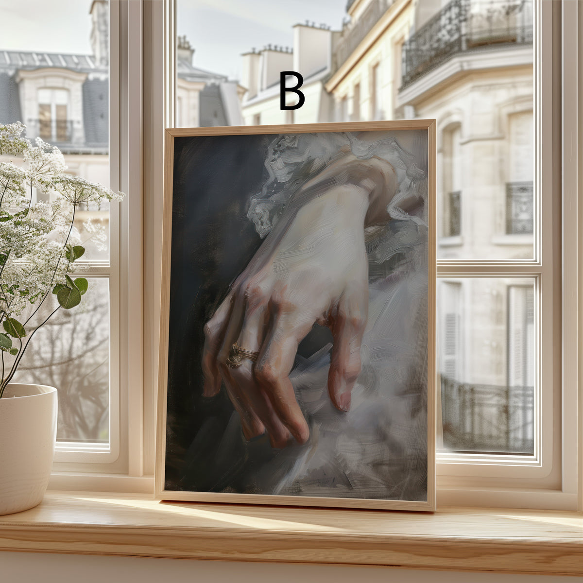 Modern Vintage Art Poster · Flowers, Portrait & Still Life · Classic Wall Art · Gift Idea · Unframed Print