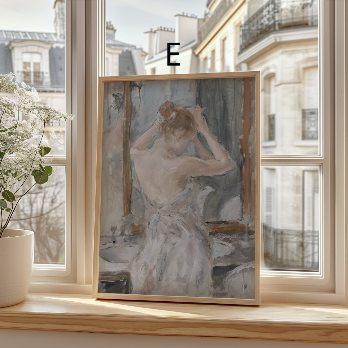 Modern Vintage Art Poster · Flowers, Portrait & Still Life · Classic Wall Art · Gift Idea · Unframed Print