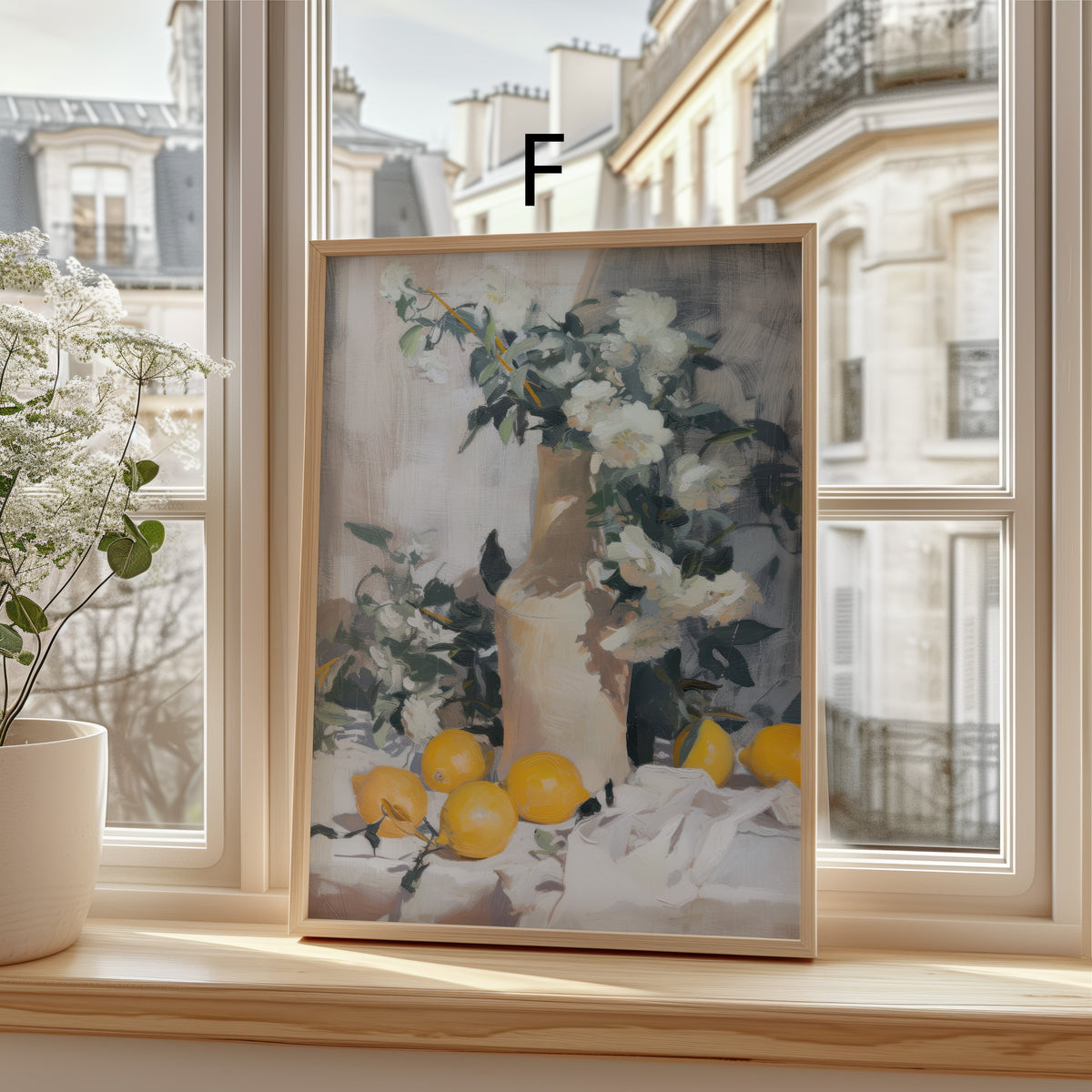 Modern Vintage Art Poster · Flowers, Portrait & Still Life · Classic Wall Art · Gift Idea · Unframed Print