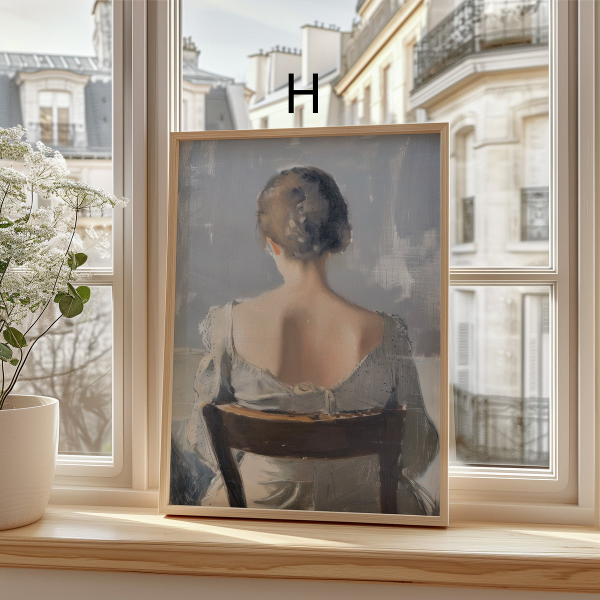 Modern Vintage Art Poster · Flowers, Portrait & Still Life · Classic Wall Art · Gift Idea · Unframed Print