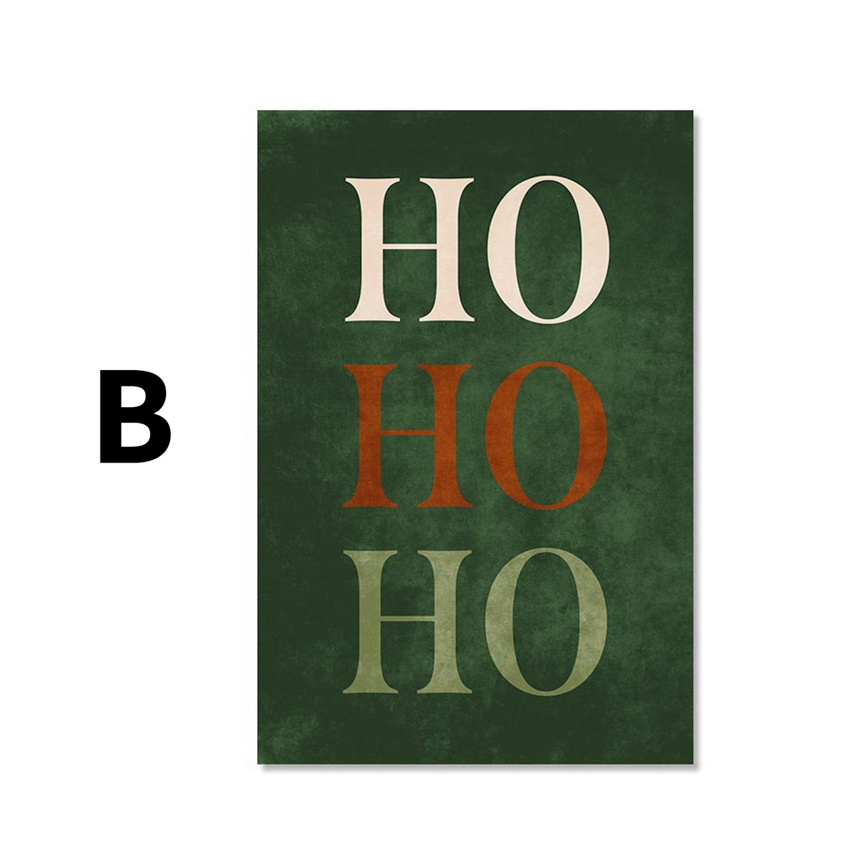 Christmas Tree with Presents Poster · Festive Wall Art · Unframed Print