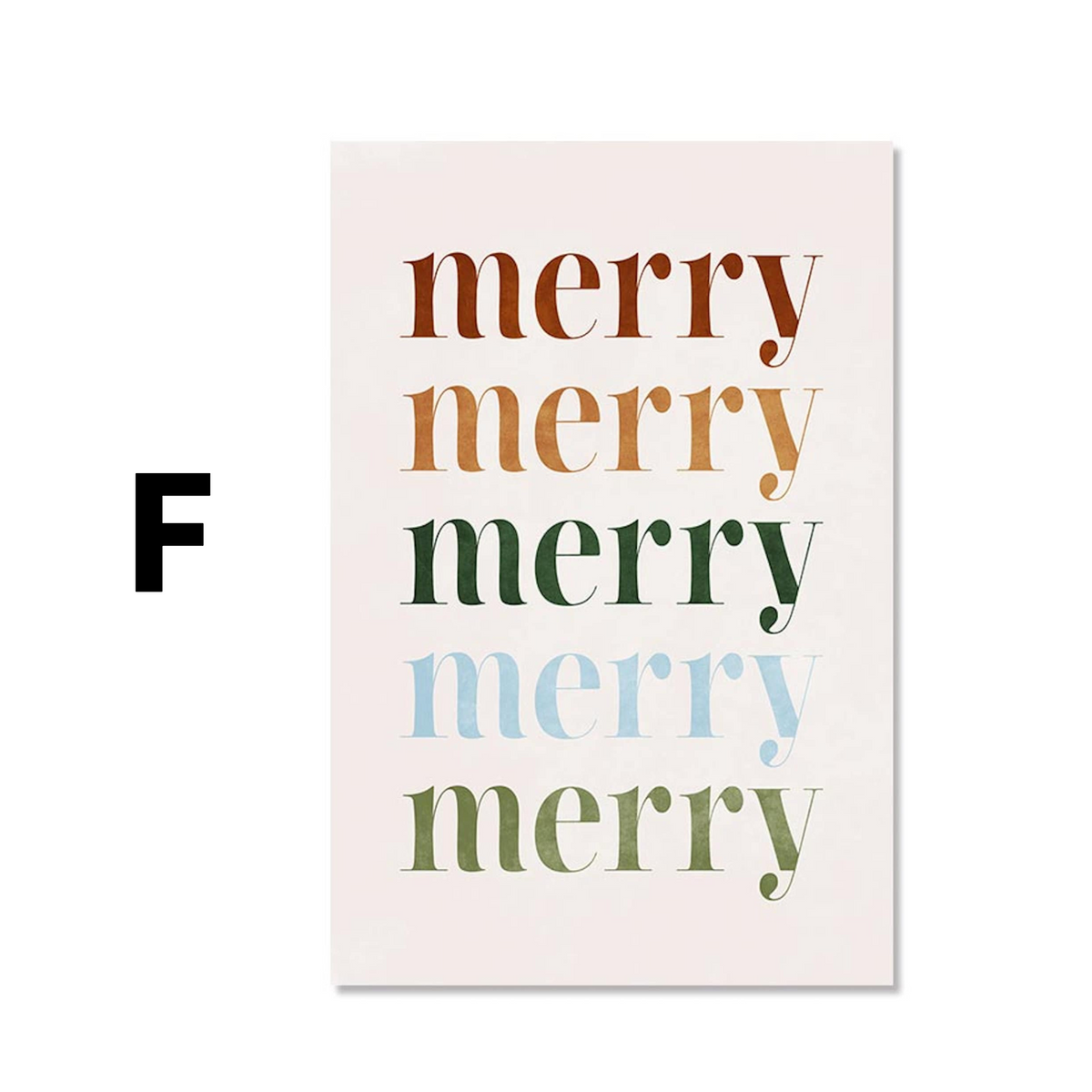 Christmas Tree with Presents Poster · Festive Wall Art · Unframed Print