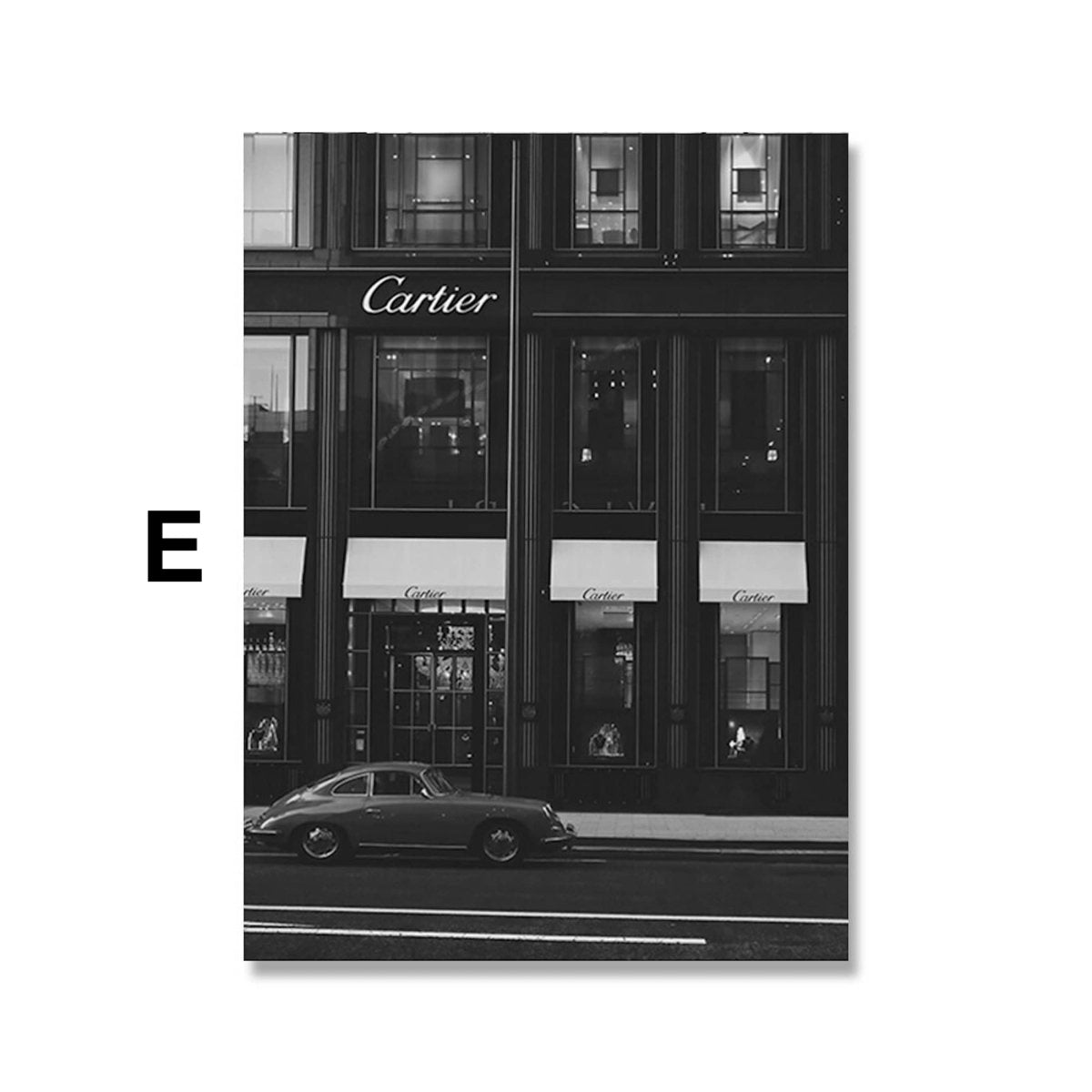 Luxury Cars & Lifestyle Poster · Wall Art · Unframed Print