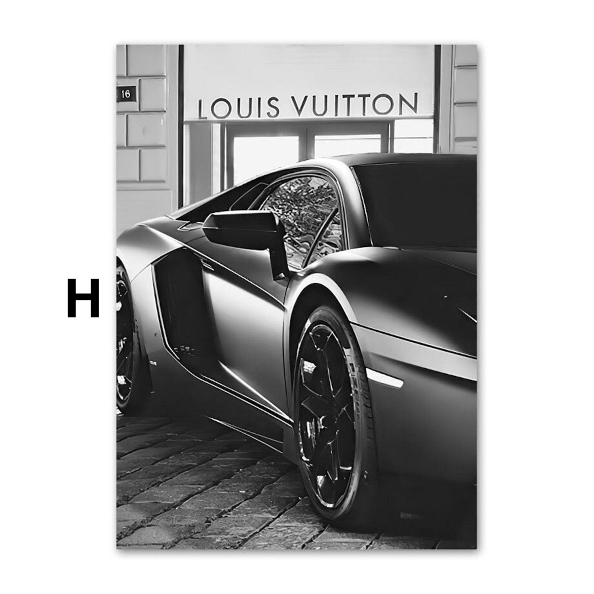Luxury Cars & Lifestyle Poster · Wall Art · Unframed Print